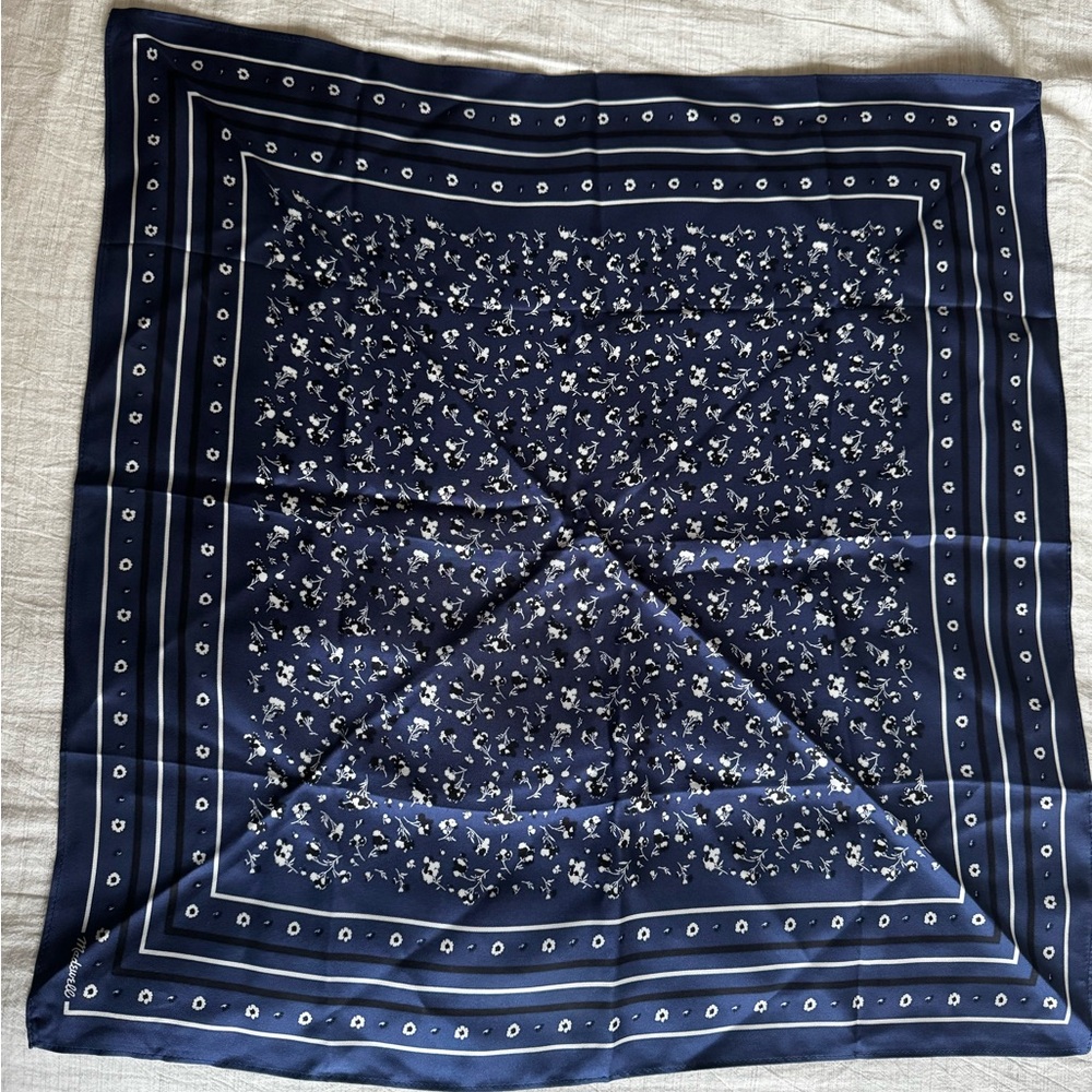 Madewell Small Silk Scarf